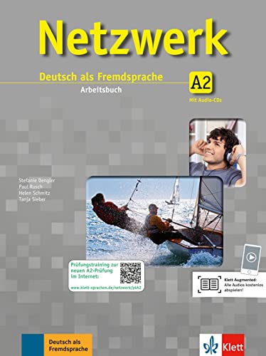 Netzwerk A2: Deutsch als Fremdsprache. Arbeitsbuch mit 2 Audio-CDs (Netzwerk: Deutsch als Fremdsprache) von Klett Sprachen GmbH